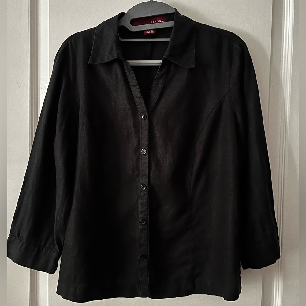 Merona Linen Button Down Shirt